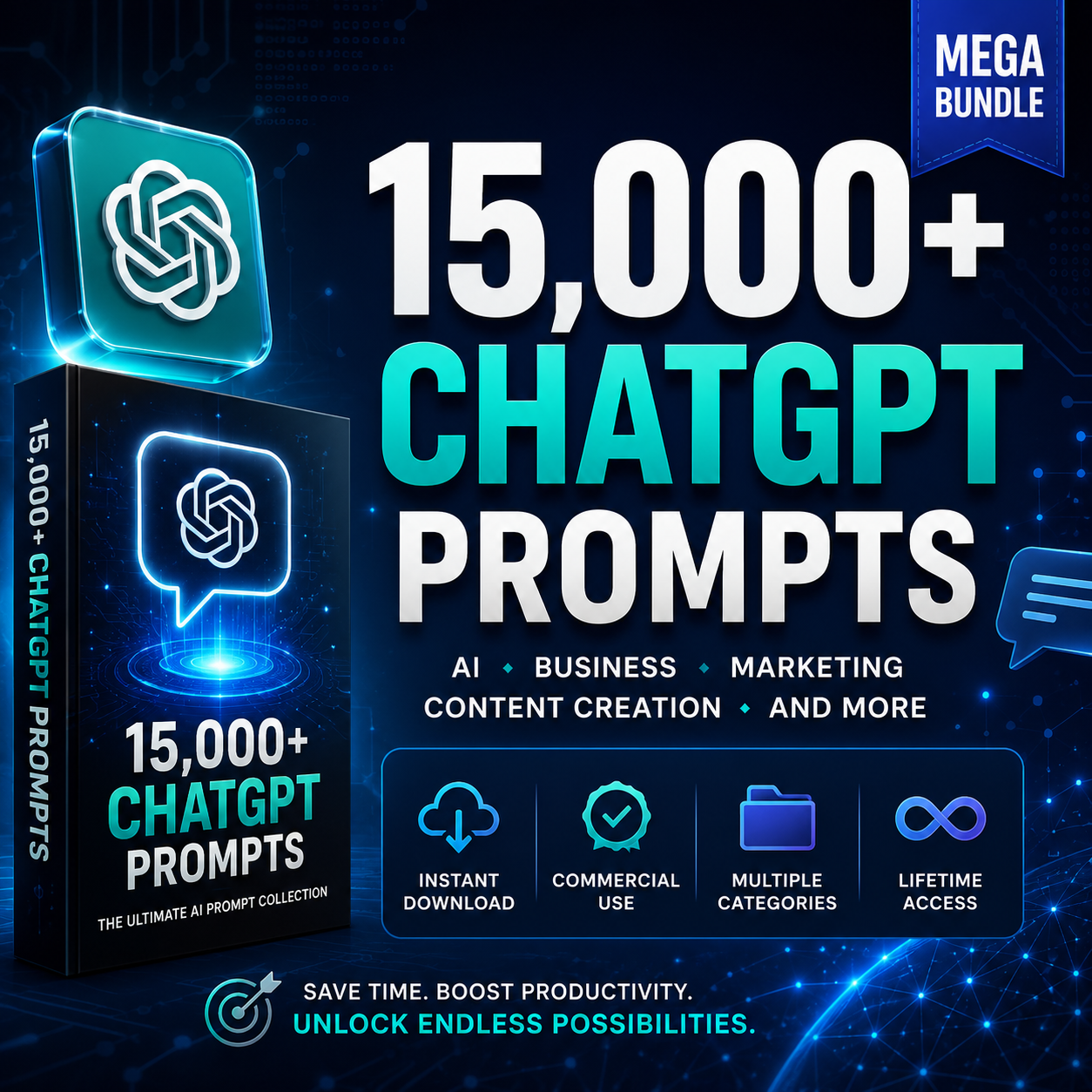 15000+ ChatGPT Prompts
